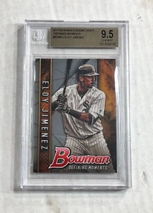 ELOY JIMENEZ 2017 Bowman Chrome Defining RC INSERT! BGS GEM MINT 9.5! WHITE SOX! - Picture 1 of 3