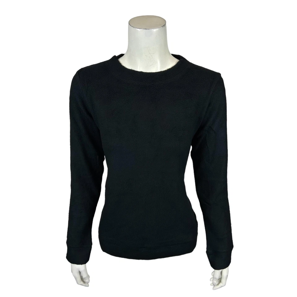 Top Pullover Denim & Co. Para Mujer Comfort Zone Bebé Sherpa Cuello Redondo Talla Mediana Foto 1 de 2