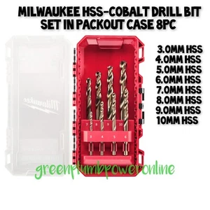 Milwaukee HSS-Kobalt Bohrer-Set im PACKOUT-Koffer 8-teilig - 4932499256 - Bild 1 von 4