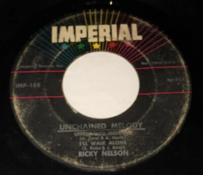 Ricky Nelson - Ricky Nelson (Unchained Melody) Imperial IMP-158 7" 45 RPM 23N2 - Image 1 of 4