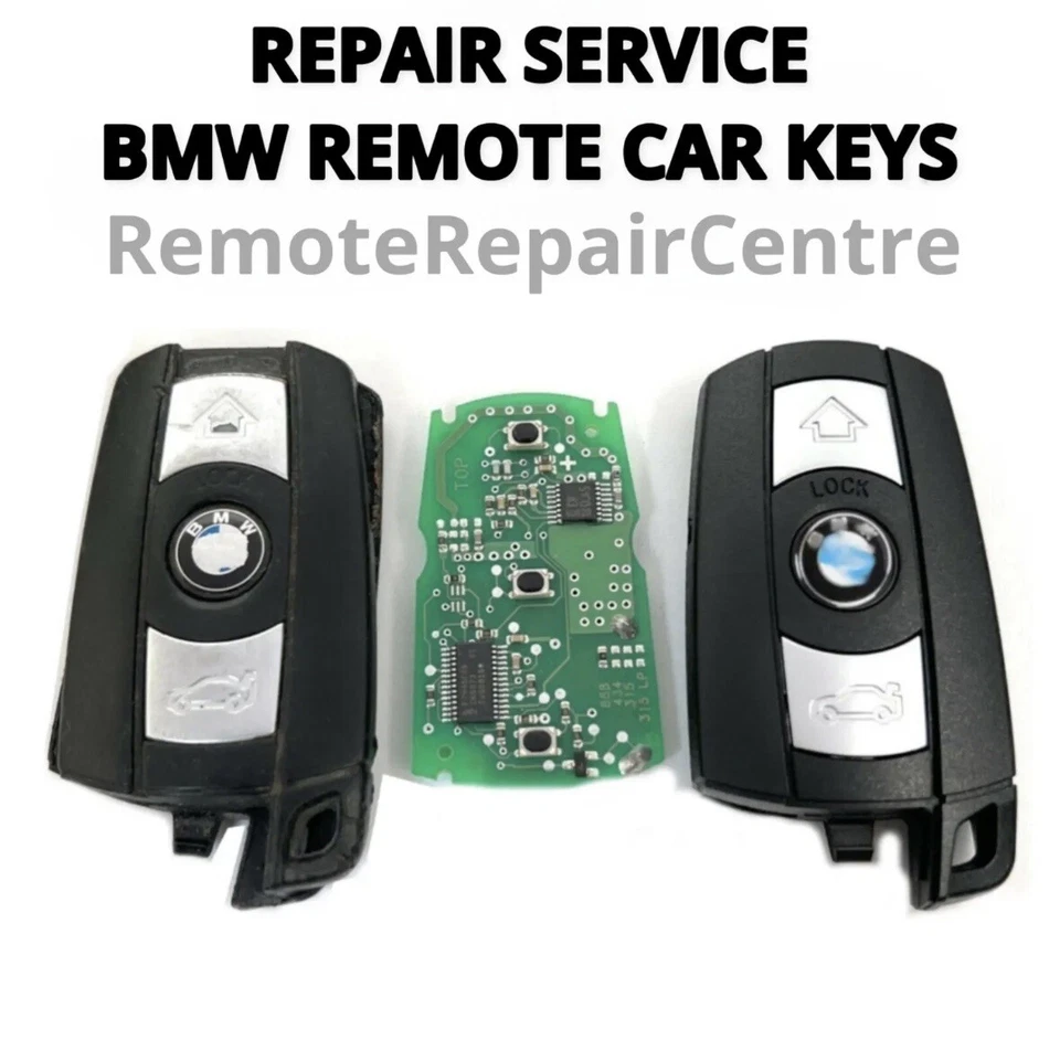 BMW 3 SERIES E90 E91 E92 M3 remote key fob repair battery case replacement - Image 1 of 1
