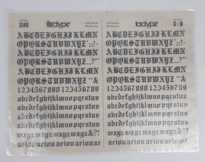 TACTYPE 3148 Doble Hoja Transferencia Seca - Imagen 1 de 4