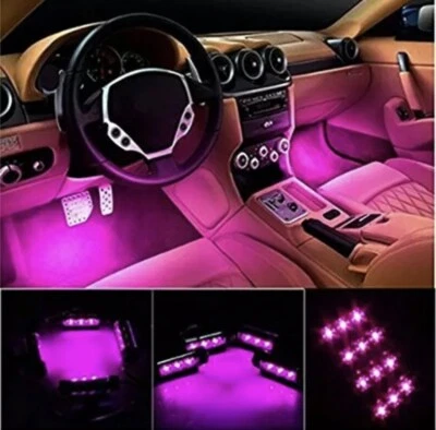 Car LED Strip Light, EJ's SUPER CAR 4pcs 36 LED Car Interior Lights Under Dash - Image 1 of 4
