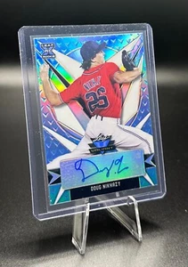 DOUG NIKHAZY 2021 LEAF VALIANT BLUE PRIZM AUTO # /35 GUARDIANS SP bbbccc - Picture 1 of 2