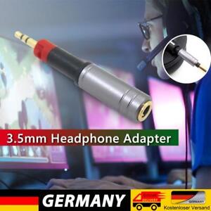 3.5mm Headphone Adapter Jack Plug Converter for Sennheiser HD-518 558 595 598SE