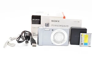 N MINT/ BOX Battery Sony Cyber-shot DSC-W810 Digital Camera Silver Japanese only - Picture 1 of 12