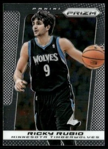 2013-14 Panini Prizm Ricky Rubio Minnesota Timberwolves #129 - Picture 1 of 2