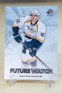 2011-12 SP Authentic Future Watch /999 #200 Mattias Ekholm - Nashville Predators - Picture 1 of 2