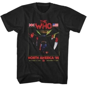The Who T-Shirt It's Hard North America '82 Tour Music Vintage Band Graphic Tee - Picture 1 of 2