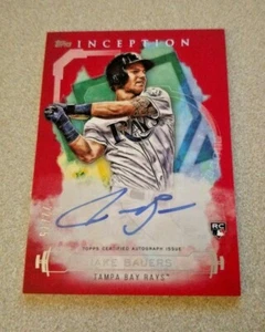 2019 Topps Inception Rookies & Emerging Stars Auto #RES-JB Jake Bauers Rays /75 - Picture 1 of 2