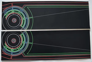 TRON SERIGRAFATO FLUORESCENTE arte interna dei migliori! ESCLUSIVO! - Foto 1 di 3