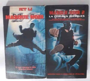 Black Mask 1, Black Mask 2 VHS MOVIE Jet Li French/ Masque Noir 1, Masque Noir 2 - Bild 1 von 3