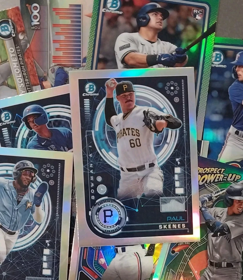 2024 BOWMAN BASEBALL CARDS INSERTS - ROOKIES - AI - TOP 100 - POWER UP - ROY RC - Image 1 of 1