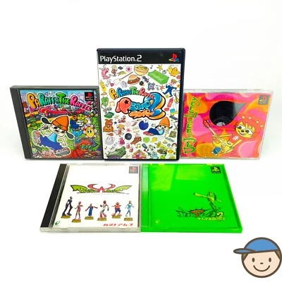 PlayStation 1 2 PS1 PS2 PaRappa the Rapper Um Jammer Lammy  Bust A Move Japan - Image 1 of 4