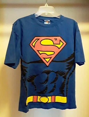 Camiseta fantasia Rubies L Superman. - Imagem 1 de 4