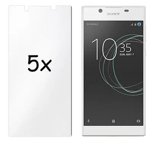 New Pack Of 5 100% Genuine LCD Phone Screen Protector For Sony Xperia L1 G3311 - Picture 1 of 1