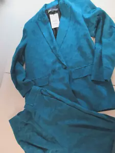 Zara Anzug NEU Jadegrün Viskose Jacket Gr.M+Hose Gr.L /Sonderpreis ! - Bild 1 von 14