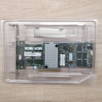 IBM 90Y4449 M5110 8-Port 6Gbps PCI-e SAS/SATA 1G 1GB cache RAID Controller RAID - Image 1 of 4