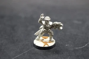 Warhammer 40k Imperial Guard Cadian Shock Trooper Sergeant 2nd Ed Metall - Bild 1 von 2