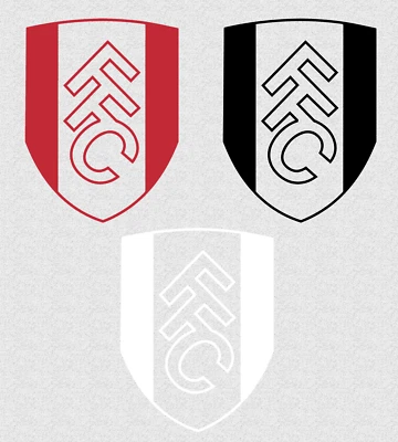 OARCAL 651 Fulham Football Club Logo Decal Sticker