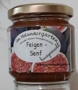 hausgemacht Feigen - Senf mit Chili 200 g wieder NEU! Feigensenf - Bild 1 von 8