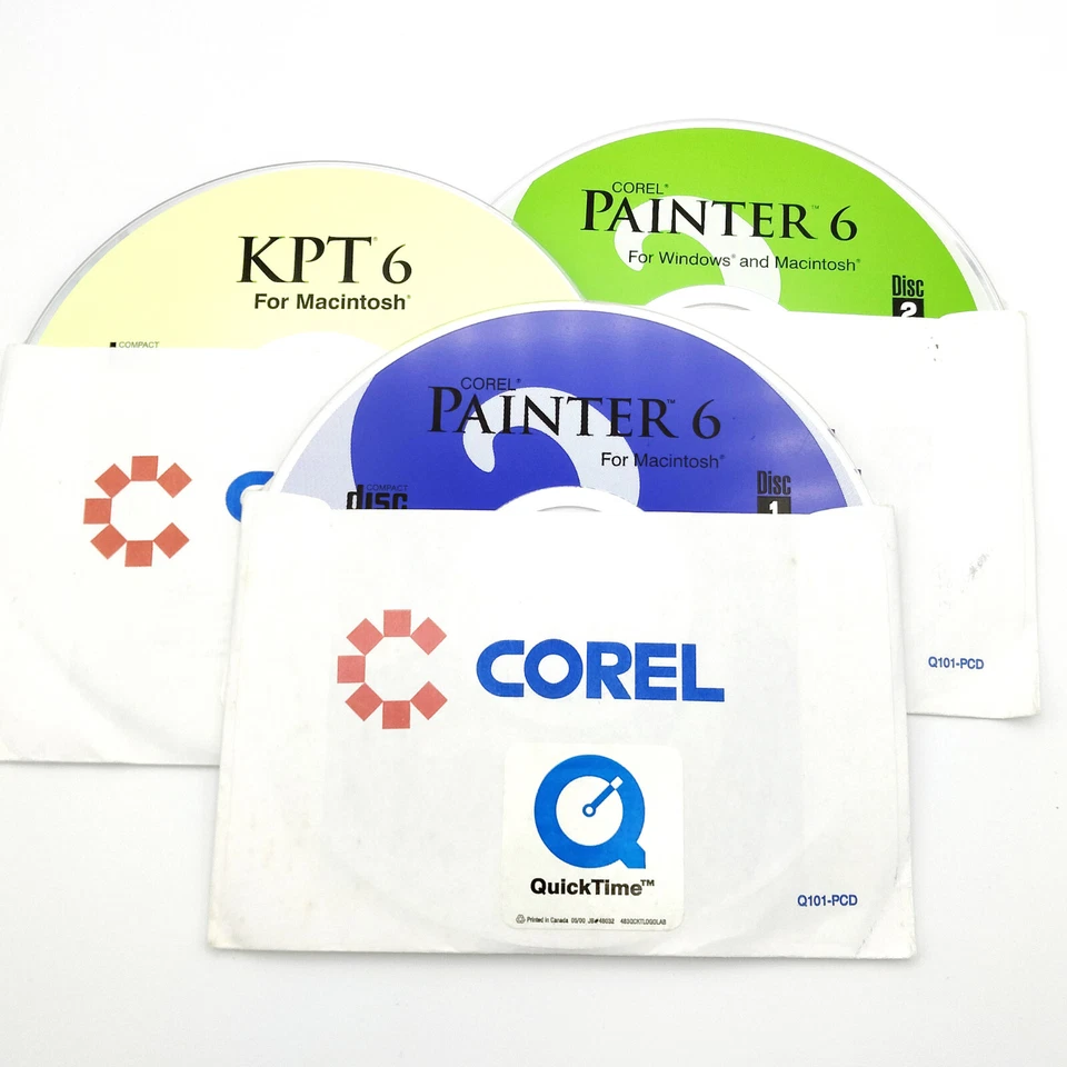 Corel Painter 6, Academic Version, Three Disc Set for Windows and Mac - Image 1 of 1