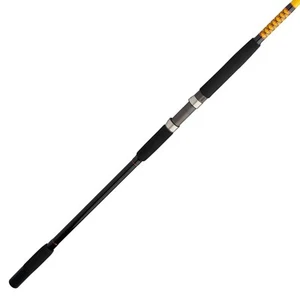 Bigwater Conventional Fishing Rod, Black/Red/Yellow, 12' - Heavy - 20-40lb - 2pc - Picture 1 of 6