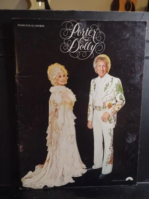 Cancionero Porter Wagoner & Dolly Parton piano guitarra vocal con 4 fotos a color en muy buena condición Foto 1 de 4