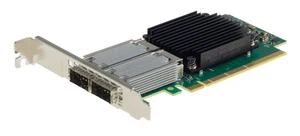 Carte réseau Mellanox Dell ConnectX-4 2x 100GbE QSFP28 PCIe 00272 CX456B - Photo 1/3