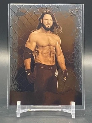 2025 Topps Chrome Cactus Jack WWE AJ Styles Astro Knights #AOK-30 - Image 1 of 3