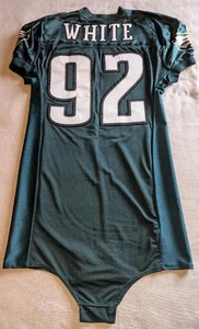 Philadelphia Eagles Reggie White Pro-Cut Game Issue Home Jersey Size 48 + 6" - Picture 1 of 8