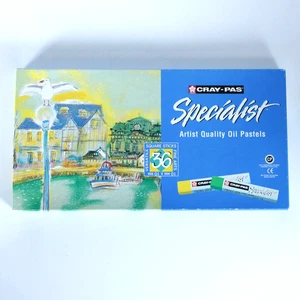Cray-Pas Specialist Künstlerqualität Ölpastelle 36 Farben unbenutzt - Neu geöffnete Box - Bild 1 von 5