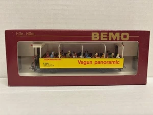 BEMO H0m B 2099 Aussichtswagen offen + Passagiere Rhätische Bahn RhB 3280 109 - Picture 1 of 1