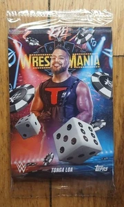WWE WrestleMania 41 Las Vegas Card Pack Topps - Foto 1 di 2
