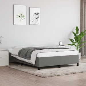 Estructura de Cama Somier Tapizado Base Mueble para Dormitorio Tela vidaXL - Imagen 1 de 11