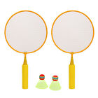 Badminton Racquet Easy Grip Sponge Handle Badminton Rackets 2Pcs For Competition