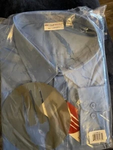 New Chef Works Long Sleeve Blue Shirt Men's 3XL Culinary  - Picture 1 of 4