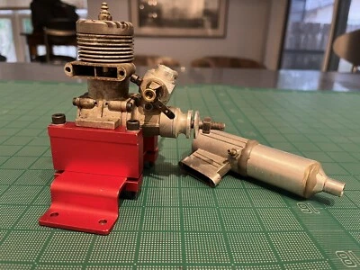 Motor modelo Webra 6,5 CCM RC con silenciador Foto 1 de 4