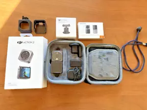 DJI Action 2 Dual-Screen Combo Action Camera AC2DSC with original case from JPN - Picture 1 of 5
