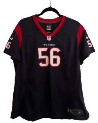 Футболка Brian Cushing 56, Houston Texans, Nike On-Field, размер для взрослых XL, бывшая в употреблении - Изображение 1 из 4