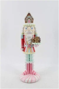 20.5-Inch Nutcracker with Dessert - Fun and Whimsical Christmas Collectible for - Picture 1 of 1