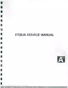 1978-1981 Yamaha Enticer ET250 Snowmobile Service Manual - Picture 1 of 1