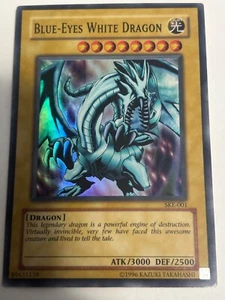 Yu-Gi-Oh-Blue-Eyes White Dragon Unlimited SUPER RARE - Bild 1 von 2