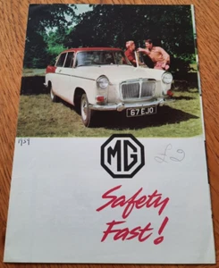 BMC all models car sales brochure from UK. MG, Riley, Morris, Wolseley, MINI - Picture 1 of 6