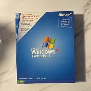 Microsoft Windows XP Professional w/SP2 Full English Retail MS WIN PRO =SEALED=