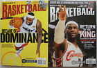 Lot of 2 LeBron James Cleveland Cavaliers / Miami Heat Beckett Magazines