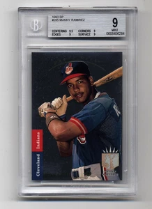 1993 SP Foil #285 Manny Ramirez ROOKIE Beckett 9 - Picture 1 of 2