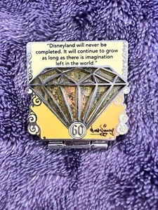 DISNEYLAND 60th ANNIVERSARY DIAMOND COUNTDOWN SERIES 5TH - LIMITED EDITION PIN - Picture 1 of 3