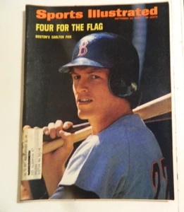 Sports Illustrated September 25 1972 Carlton Fisk Boston - Picture 1 of 2
