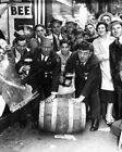 Roll Out The Barrel Prohibition 8x10 Reprint Of Old Photo